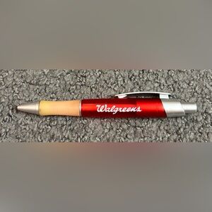 Vintage Walgreens Advertising Pen Red